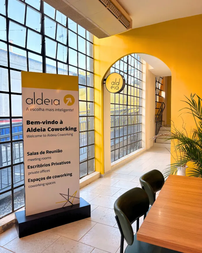 Ambiente da Aldeia para escolher a sede mais prática