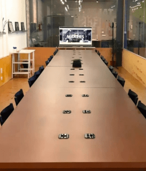 sala para evento em Curitiba na Aldeia Coworking