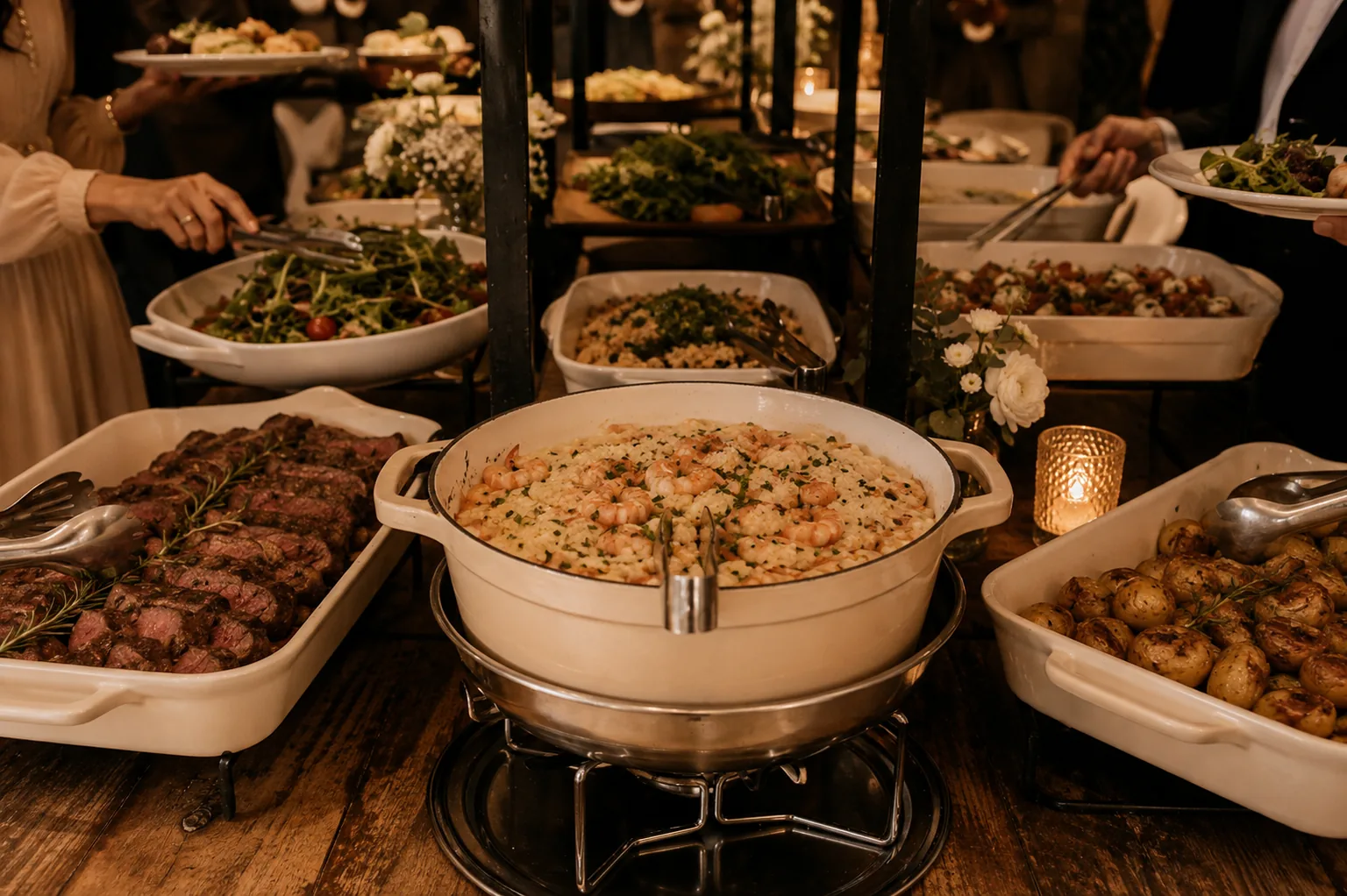 Ambiente de eventos corporativos da Aldeia