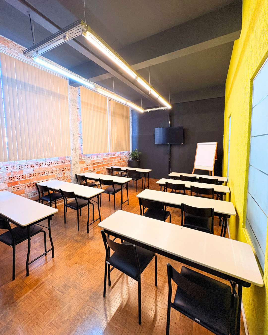Sala de reunião para grupos pequenos e médios